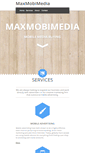 Mobile Screenshot of maxmobimedia.com